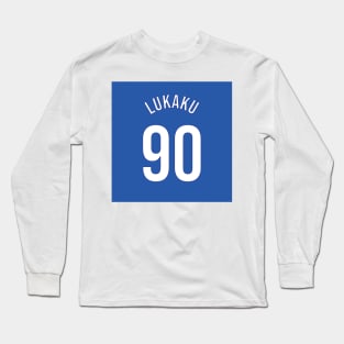 Lukaku 90 Home Kit - 22/23 Season Long Sleeve T-Shirt